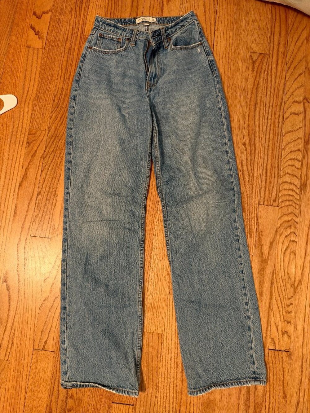 Abercrombie & Fitch High Rise Loose Jean 'Curve Love' Long